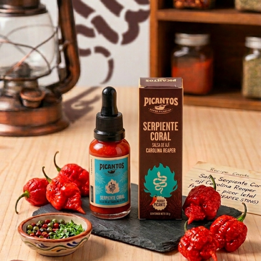 Serpiente-coral-carolina-reaper